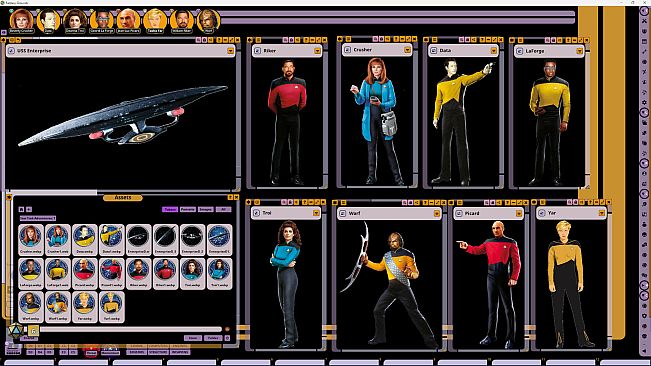 Fantasy Grounds - Star Trek Adventures: The Next Generation Player Characters