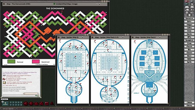 Fantasy Grounds - D&D Classics: Q1 Queen of the Demonweb Pits (1E)