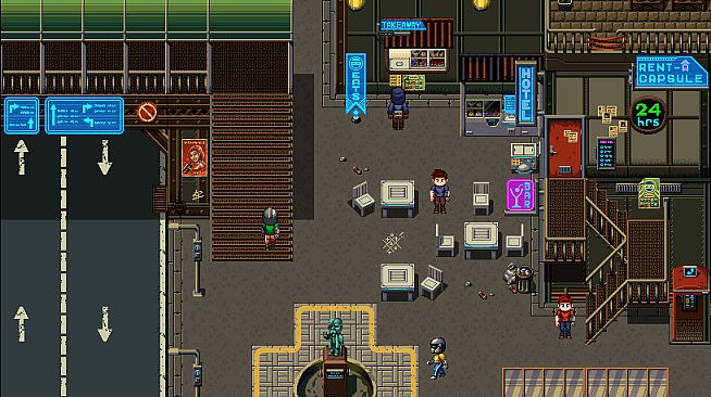 RPG Maker MV - Cyber City: Exterior Tiles