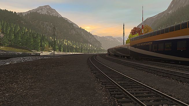 Trainz 2022 DLC - Canadian Rocky Mountains Ottertail to Castle Jct