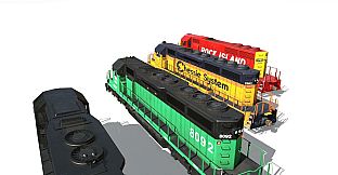 Trainz Plus DLC - Pro Train: SD40-2 Loco Bundle 1