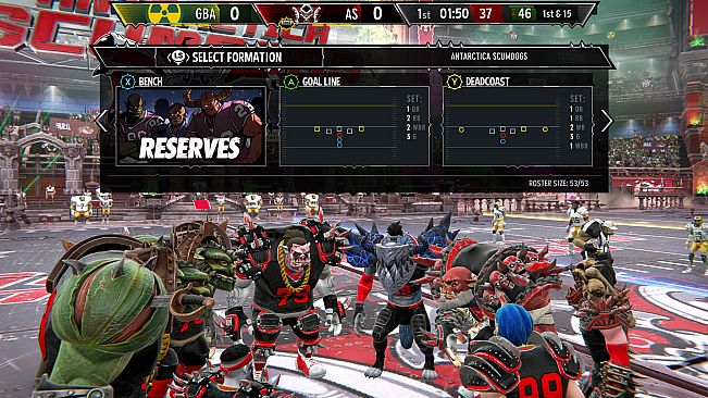 Mutant Football League 2: GWAR: Antarctica Scumdogs