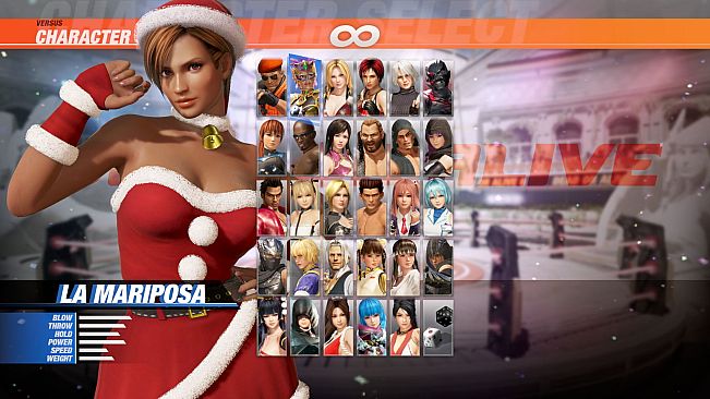[Revival] DOA6 Santa's Helper Costume - La Mariposa