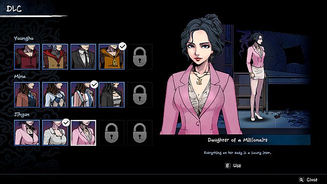 The Coma 3: Bloodlines - Daughter of a Millionaire Skin