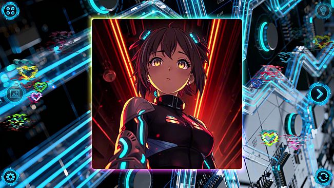 NEONOVA Puzzle: Blue