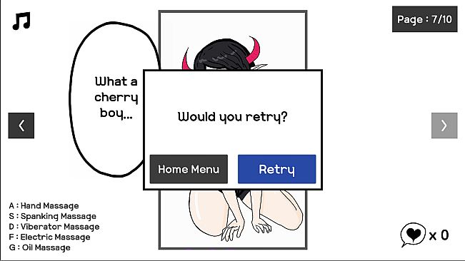 Devil Girl Needs Massages