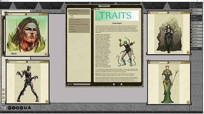 Fantasy Grounds - Pathfinder RPG - Pathfinder Companion Elves of Golarion