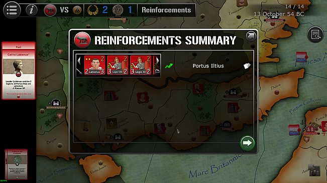 Wars Across the World: Caesar 54