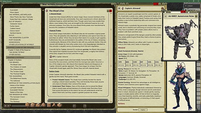 Fantasy Grounds - Aetherial Expanse: Setting Guide