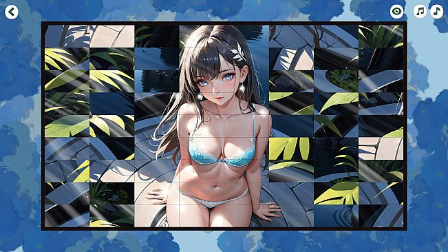 Sexy Girls Posing Puzzle