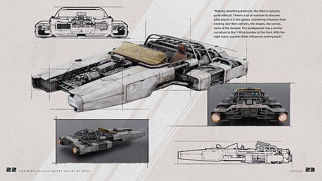 STAR WARS: Galactic Racer Digital Art Book