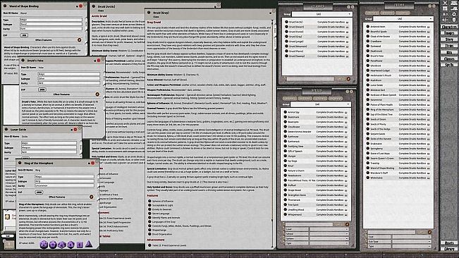 Fantasy Grounds - D&D Classics: Complete Druid's Handbook