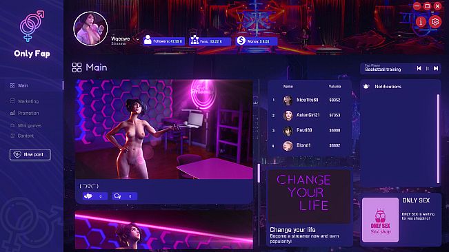 OnlyFap Simulator  4