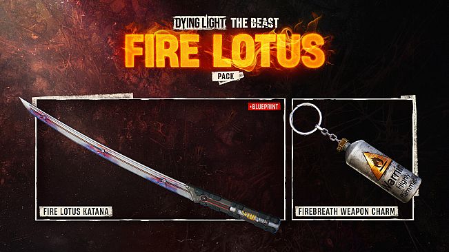 Dying Light: The Beast - Fire Lotus Weapon Pack