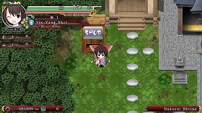 Images of equipment (Touhou Genso Wanderer -Reloaded-)