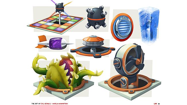 Evil Genius 2: Digital Art Book