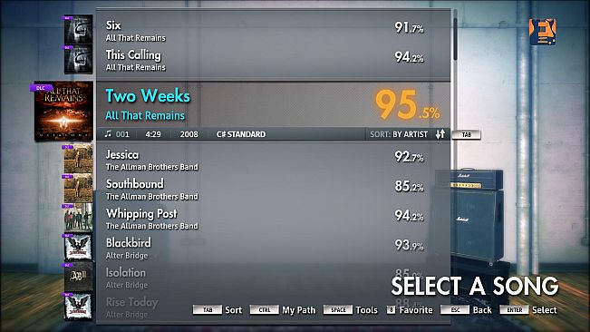 Rocksmith 2014 – All That Remains - “Two Weeks”