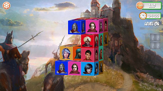 Mahjong Dimensions 3D - Warrior Avatar Two