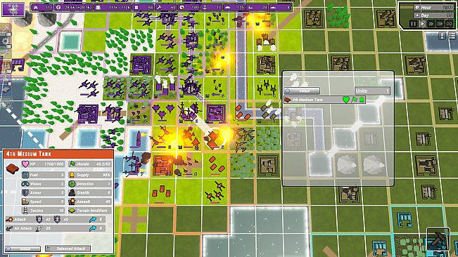 Advancing Fronts