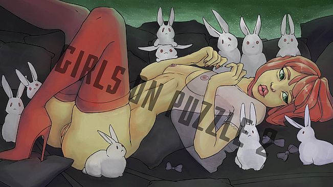 Girls on puzzle 2 - Wallpapers +18