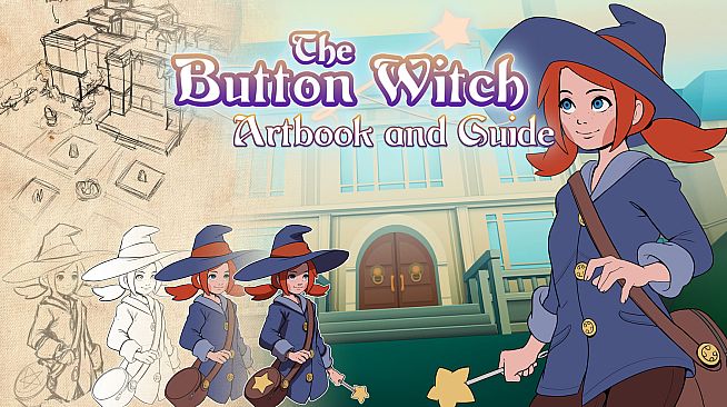 The Button Witch - Art and Guide Book