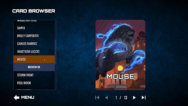 Dresden Files Cooperative Card Game - Mouse & Variants