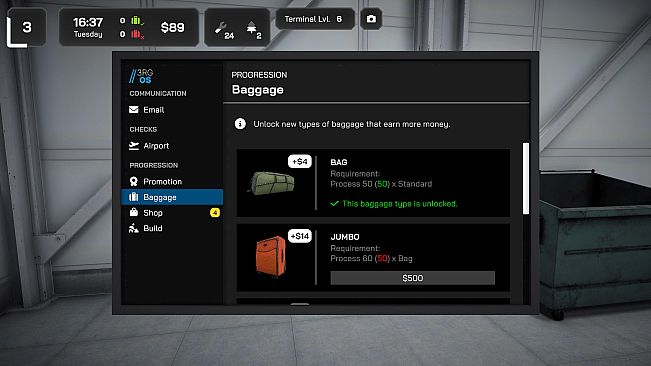 Airport Baggage Sim
