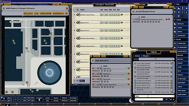 Fantasy Grounds - The Fifth Frontier War Brushfires