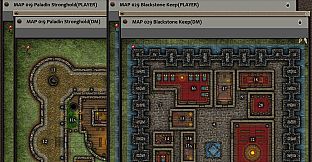Fantasy Grounds - Paths to Adventure: Castles and Strongholds (Map Packs)
