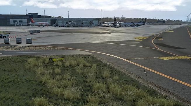 X-Plane 11 - Add-on: JustAsia - LIEE - Cagliari Elmas Airport