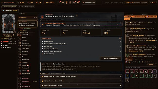 The Ash Remembers – Hero Background: The Ember Forge