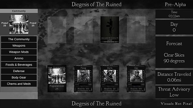 Diegesis of The Ruined