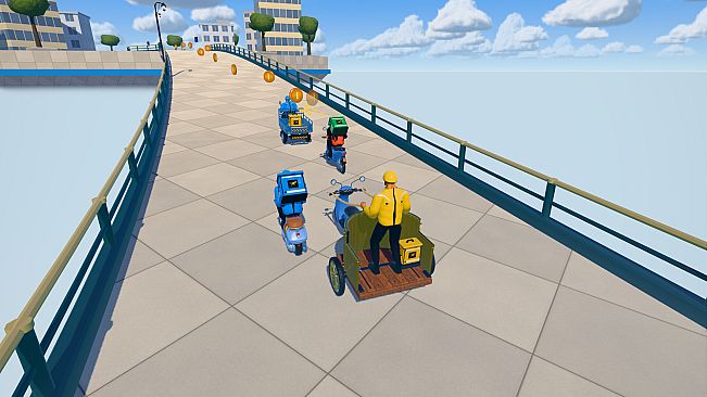 Into the Chaos: Reliable Delivery Riders