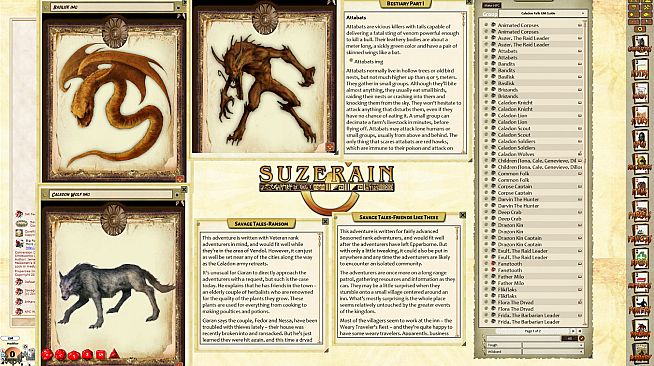 Fantasy Grounds - Suzerain: Caladon Falls (Savage Worlds)