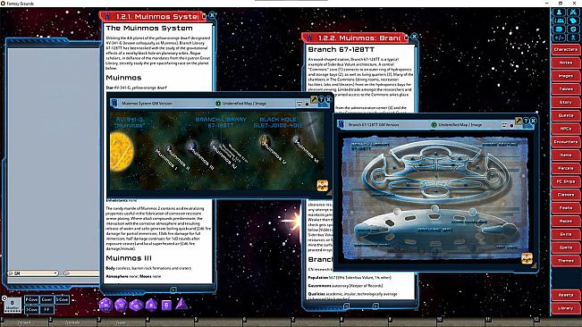 Fantasy Grounds - Star System Set: Muinmos (FULL SET)
