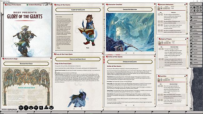 Fantasy Grounds - D&D Bigby Presents Glory of the Giants