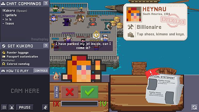 Kukoro: Stream chat games