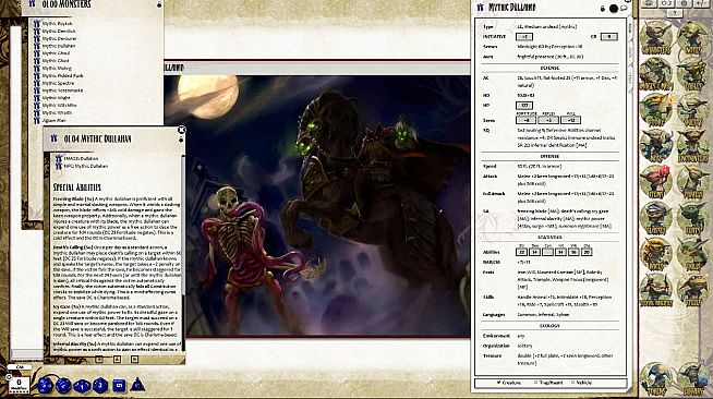 Fantasy Grounds - Mythic Monsters #9: Undead (PFRPG)