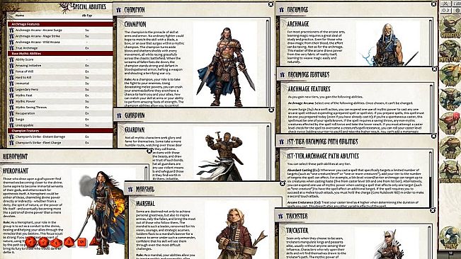 Fantasy Grounds - Pathfinder RPG - Mythic Adventures
