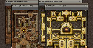 Fantasy Grounds - Paths to Adventure: The Adamant Keeps (Map Pack)