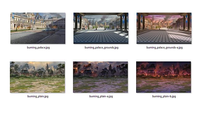 SRPG Studio Burning Background