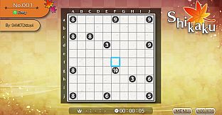 Puzzle by Nikoli W Shikaku