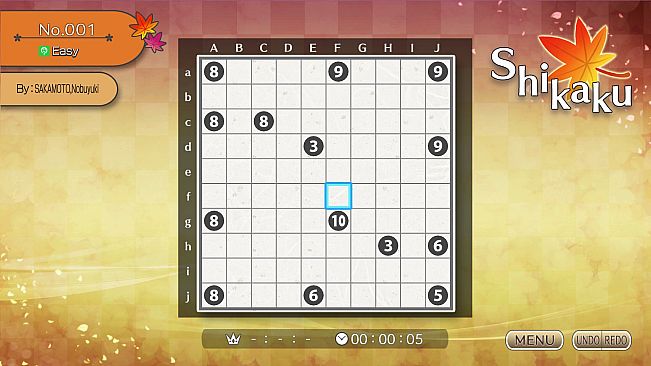 Puzzle by Nikoli W Shikaku