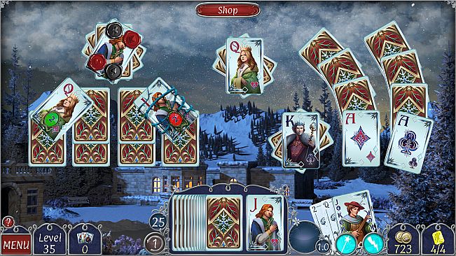 Jewel Match Solitaire Winterscapes 4 - Collector's Edition