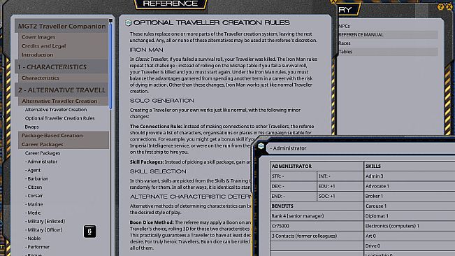 Fantasy Grounds - Traveller Companion