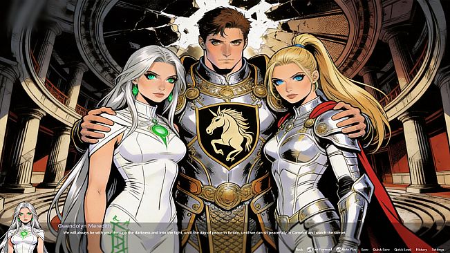 OKeverything：3 werewolf female castle owners & a super black gardener - DLC British Warrior and Female Knight