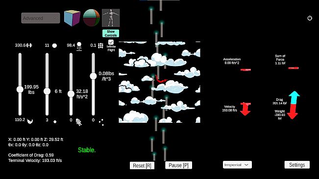 Wind Tunnel Flight Lab