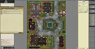 Fantasy Grounds - Pathfinder RPG - Pathfinder Flip-Map - Classic Village Square