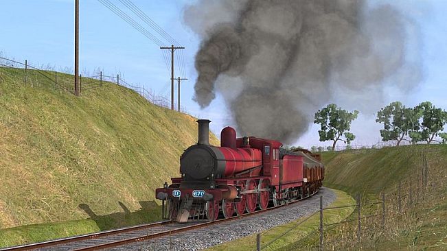 Trainz 2019 DLC: Victorian Railways Type 4 DD Class Pack - Canadian Red