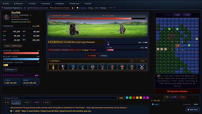 Crystaria Online